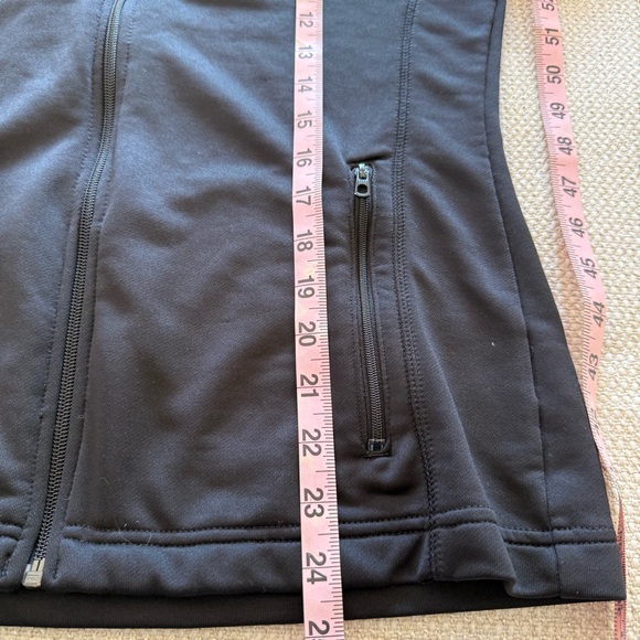 Adidas Women’s Black and Gray Zip Up Hooded Sweatshirt-Size M - Picture 10 of 10